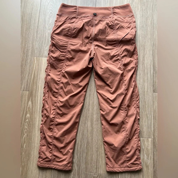 Womens Prana Koenig X-Large Short Orange Pull-on Pants - Picture 3 of 6